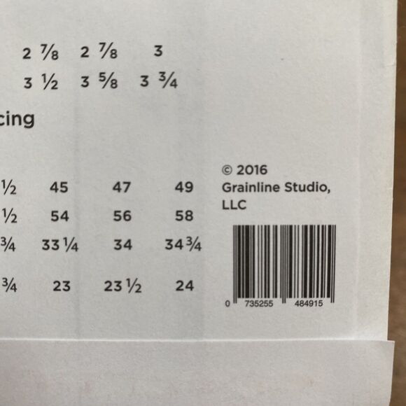 Grainline Studio Sewing Pattern Style #13003 Farrow Dress Ladies Sz 0-18 UNCUT - Picture 6 of 6